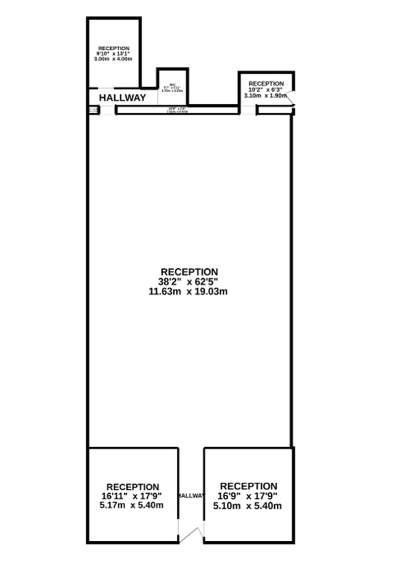 Floorplan of Former church for sale in Kelso, Scottish Borders