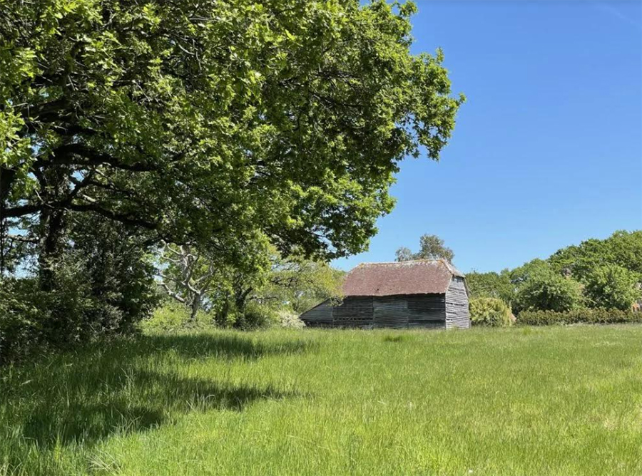 Unconverted barn for sale near Horsham, West Sussex