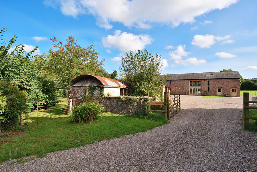 Barn conversion in Garway Hill, Herefordshire