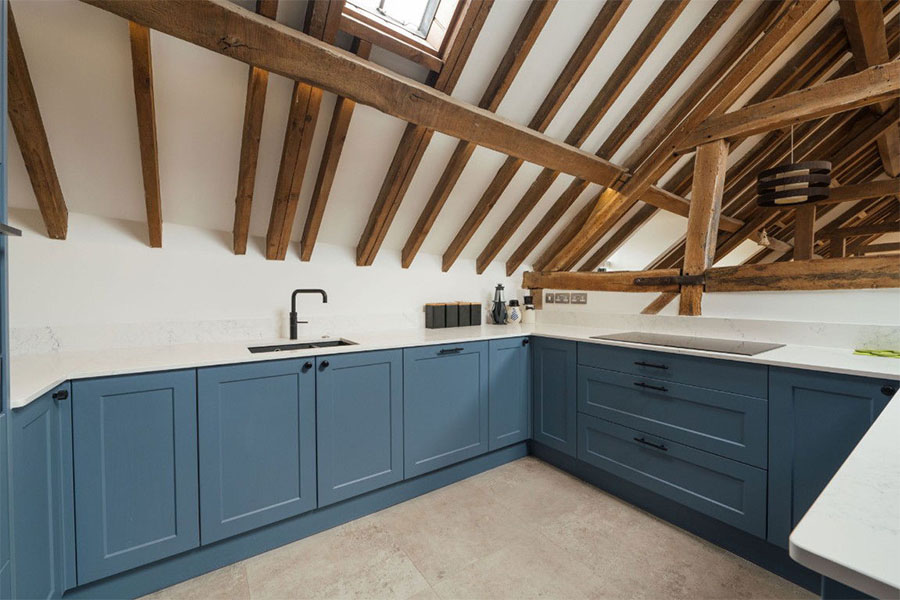 Granary conversion for sale on gated development near Milton Keynes in Buckinghamshire